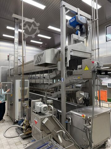 Zo goed als nieuwe vorm-, coating- en frituurlijn GEA Complete 600mm forming, coating and frying line