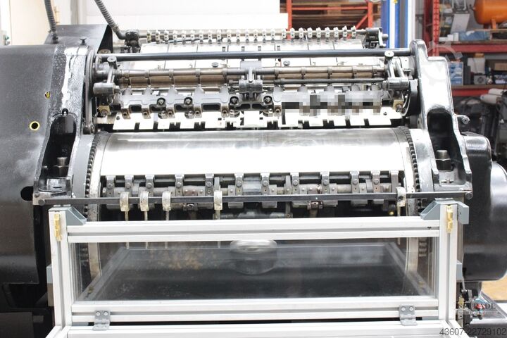 Cortadora de matriz cilíndrica Letter Press Heidelberg SBB