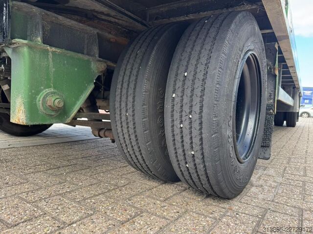 Platform trailer lako A 216 Hardhout, Rongen, Lucht, 800 cm. Zeer Goed