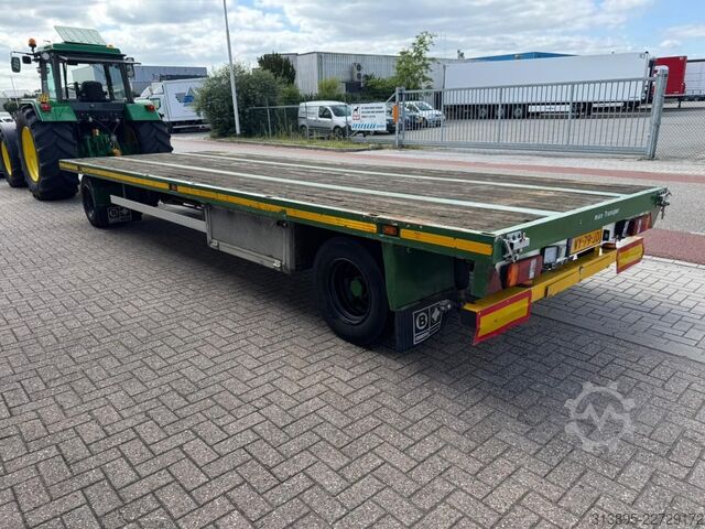 Platform trailer lako A 216 Hardhout, Rongen, Lucht, 800 cm. Zeer Goed