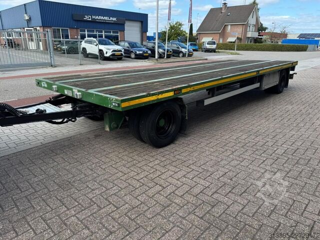 Platform trailer lako A 216 Hardhout, Rongen, Lucht, 800 cm. Zeer Goed