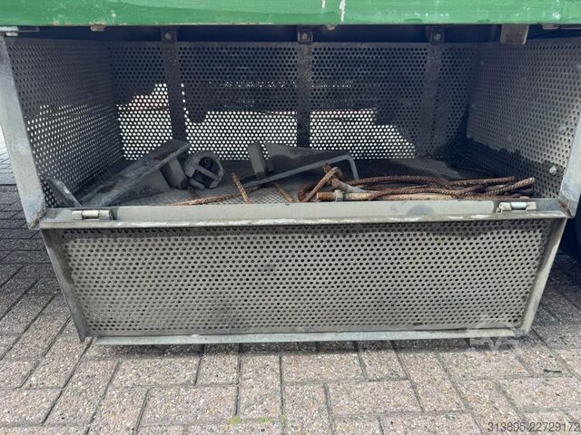 Platform trailer lako A 216 Hardhout, Rongen, Lucht, 800 cm. Zeer Goed