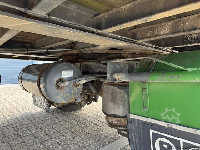 Platform trailer lako A 216 Hardhout, Rongen, Lucht, 800 cm. Zeer Goed