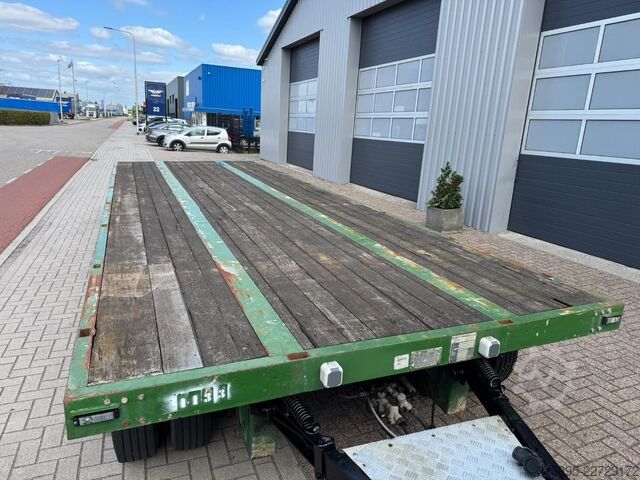 Platform trailer lako A 216 Hardhout, Rongen, Lucht, 800 cm. Zeer Goed