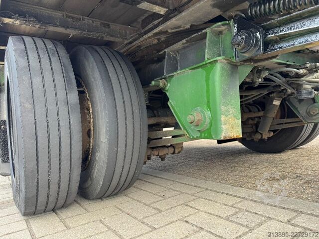 Platform trailer lako A 216 Hardhout, Rongen, Lucht, 800 cm. Zeer Goed