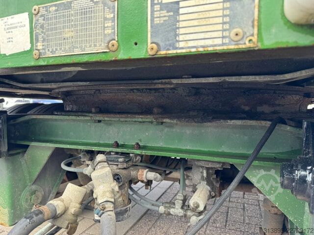 Platform trailer lako A 216 Hardhout, Rongen, Lucht, 800 cm. Zeer Goed