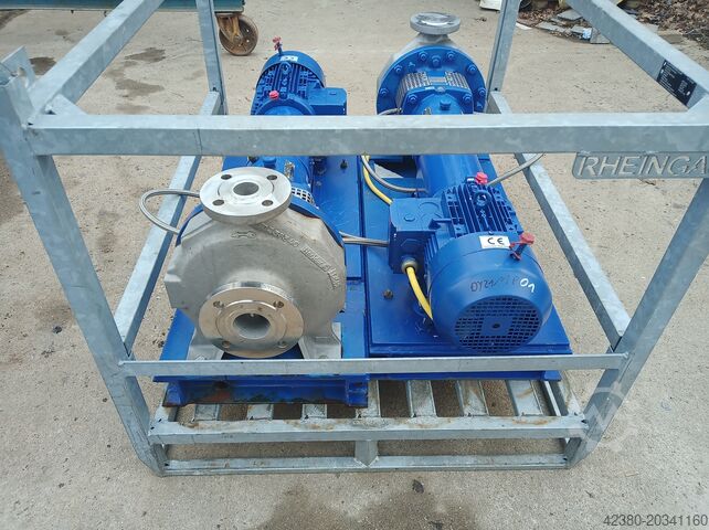 Pompe chimique normalisée en acier inoxydable, pompe centrifuge KSB CPKN-C3.1 040-250