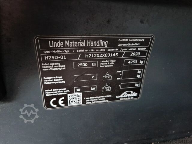 Empilhador Linde H25D-01