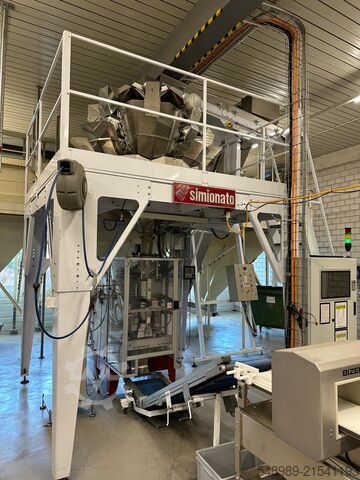 Bag forming, filling and sealing machine Simionato LOGIC35DX