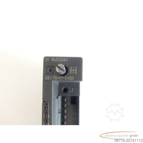 Komponent Siemens 6ES7421-7BH01-0AB0 Digitaleingabe Version 1 SN SVPS5341710