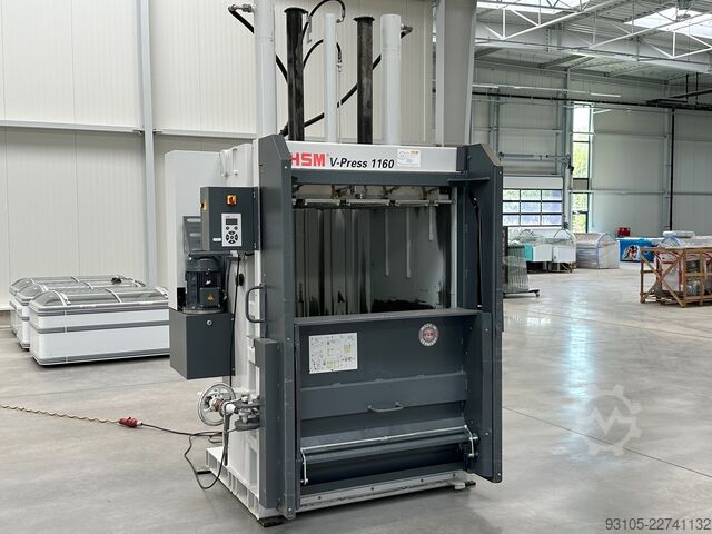 Enfardadeiras verticais HSM V-Press 1160 HSM V-Press 1160 Plus