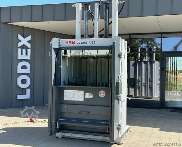 Verticale balenpersen HSM V-Press 1160 HSM V-Press 1160 Plus