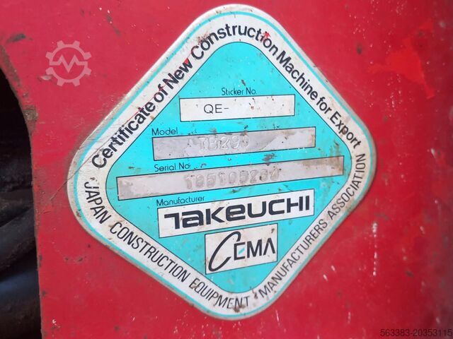 Miniterrassier Takeuchi TB290