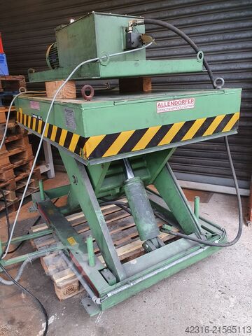 Scissor lifting table Allendorfer SHT 1/100-08
