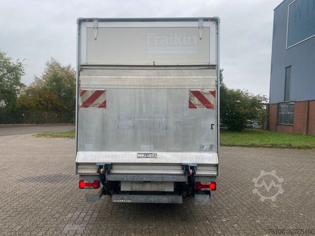Vrachtwagen met bakwagen IVECO Daily 35C14 Hi-Matic Koffer mit Ladebordwand