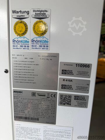 Chladicí stroj, zpětný chladič, vodní chladič Aermec ANL 202