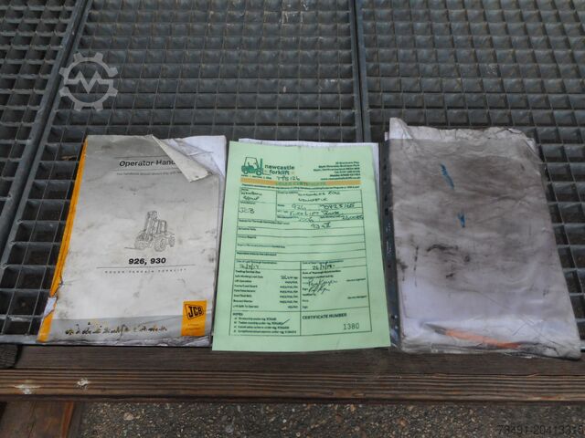 Gaffeltruck til alle typer terræn JCB 926-4 ALLRAD Triplex 5,5m