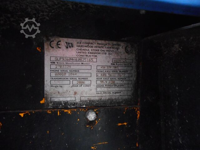 Gaffeltruck til alle typer terræn JCB 926-4 ALLRAD Triplex 5,5m