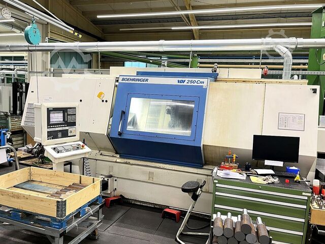 CNC drejebænk VDF Boehringer VDF 250 CM