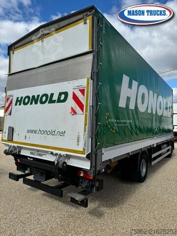 Plattewagen met zeil Iveco Eurocargo 120-250P