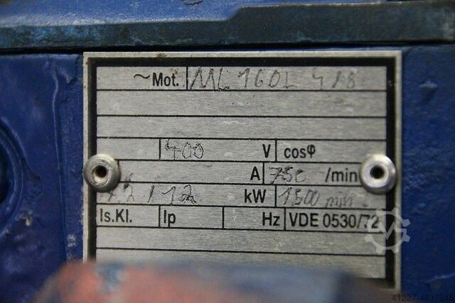 Elektromotor 7,2/12 kW 750/1500 omw/min ABB ML160L 4/8