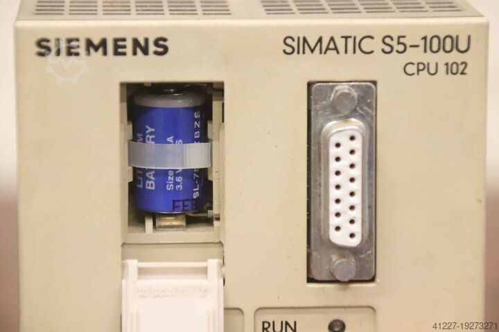 Κεντρική συνέλευση Siemens 6ES5 102-8MA02 Simatic S5-100U 6ES5 275-OLA15