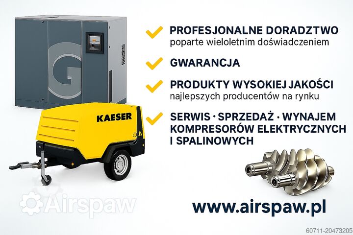 Sprężarka śrubowa Kaeser CSDX137 SFC
