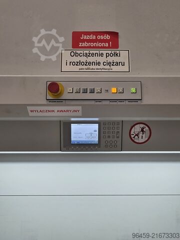 Regał magazynowy o szerokim rozstawie Kardex SHUTTLE-XP-500-2450X864X9950mm