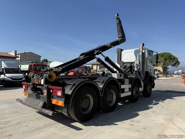 Autocamion cu cârlig pentru containere DAF CF85.460 Abrollkipper MEILLER 8x4 40Ton