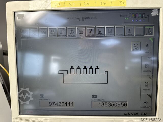Ofsetový tiskový stroj Ryobi 755G S-5-F LED-UV