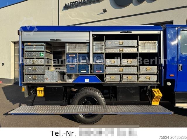 Autre MERCEDES-BENZ SK 1224 AF 4x4 kurze Doka/Winde Radstand 4m top