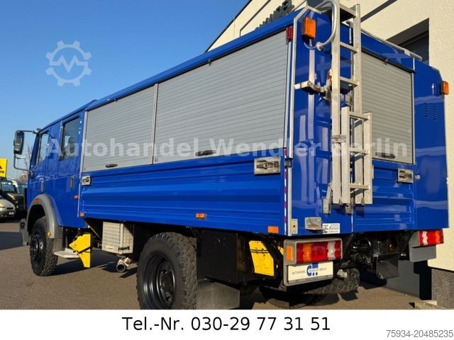 Autre MERCEDES-BENZ SK 1224 AF 4x4 kurze Doka/Winde Radstand 4m top