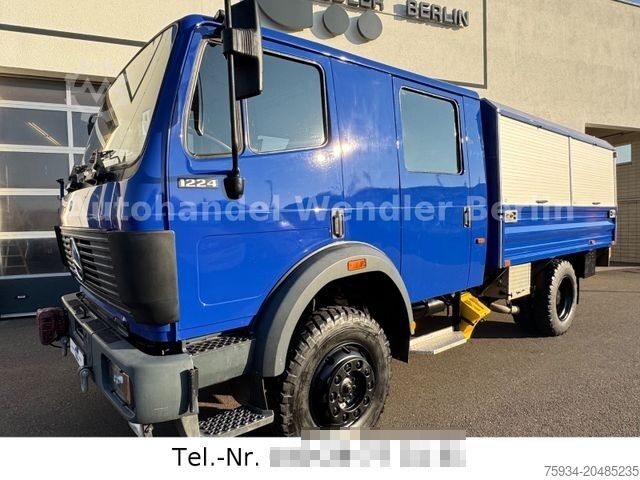 Autre MERCEDES-BENZ SK 1224 AF 4x4 kurze Doka/Winde Radstand 4m top