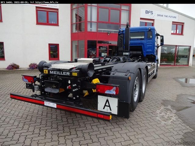 Camion benne à bras amovible MAN TGS (TG3) 26.510 6x4H-4 BL CH Meiller, Hydrodriv