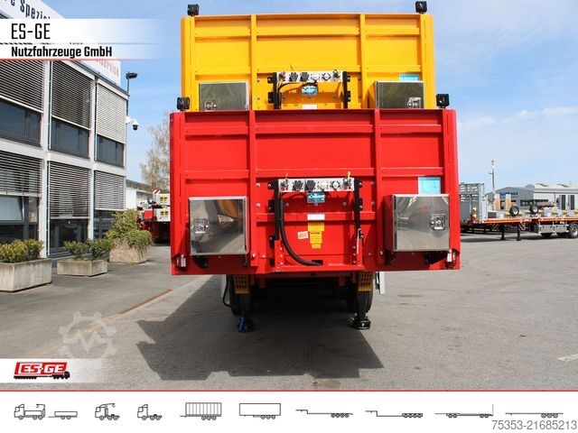 Arbetsplattform semitrailer ES-GE 3-Achs-Ballastauflieger