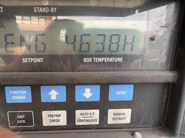 Refrigerated/freezer transport Schmitz SKO 18/LZG + STUURAS + LOADLIFT + CARRIER