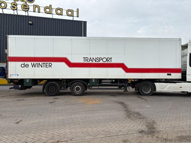 Refrigerated/freezer transport Schmitz SKO 18/LZG + STUURAS + LOADLIFT + CARRIER