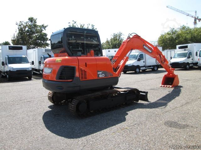 Mini-excavator DOOSAN DX60*38 KW*YANMAR MOTOR*