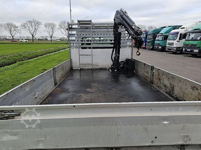 Camión plataforma con grúa OPEL MOVANO 2.3 HIAB 023 ac EURO6