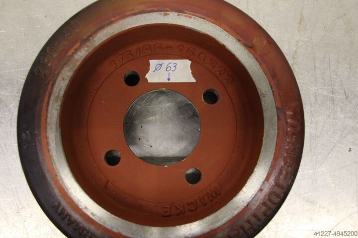 Zware wielen Wicke Ø 230 x 90 mm