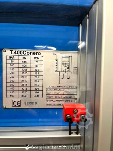 Hydraulische pers Locatelli Meccanica T400 CON