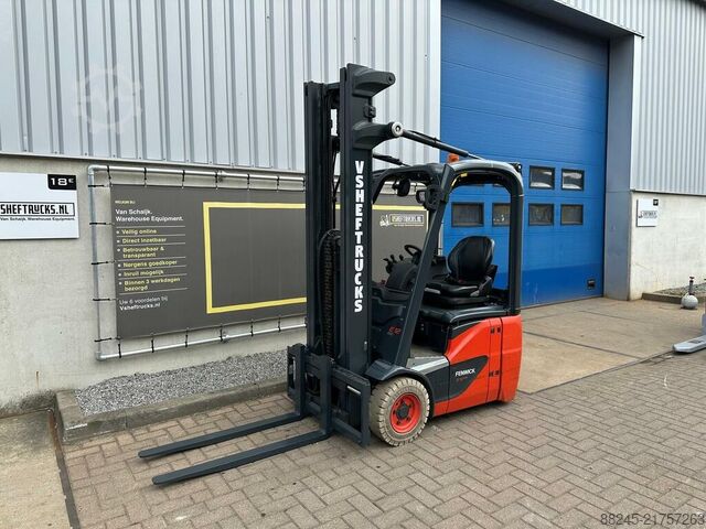 VS-22813 Električni triplex viljuškar Linde E12 COMPACT LINDE E12