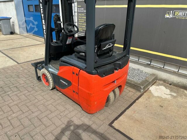 VS-22813 Električni triplex viljuškar Linde E12 COMPACT LINDE E12