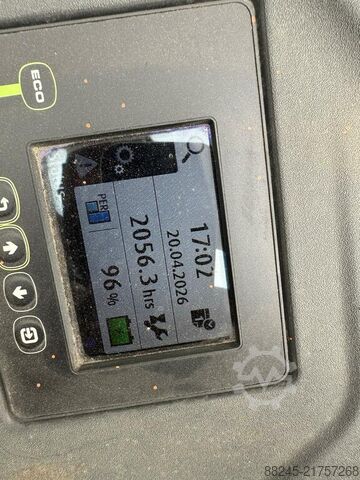 Elektrisk palleløfter Linde N20 med lange gafler LINDE n20