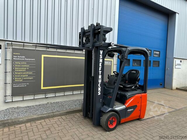 VS-22814 Carretilla elevadora eléctrica triplex Linde E12 COMPACT LINDE E12