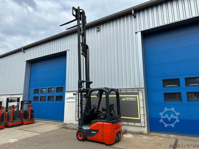 VS-22814 Carretilla elevadora eléctrica triplex Linde E12 COMPACT LINDE E12