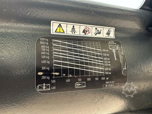 VS-22814 Carretilla elevadora eléctrica triplex Linde E12 COMPACT LINDE E12