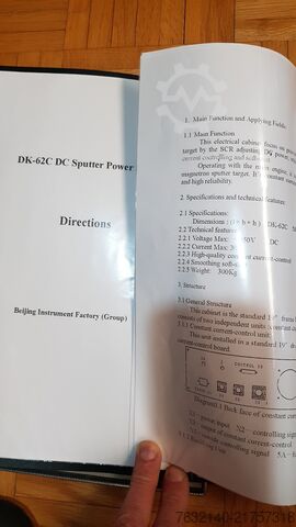 PVD Sputter kaplama tesisi JDS  Beijing Instruments JDS 800 Coater Magnetron PVD