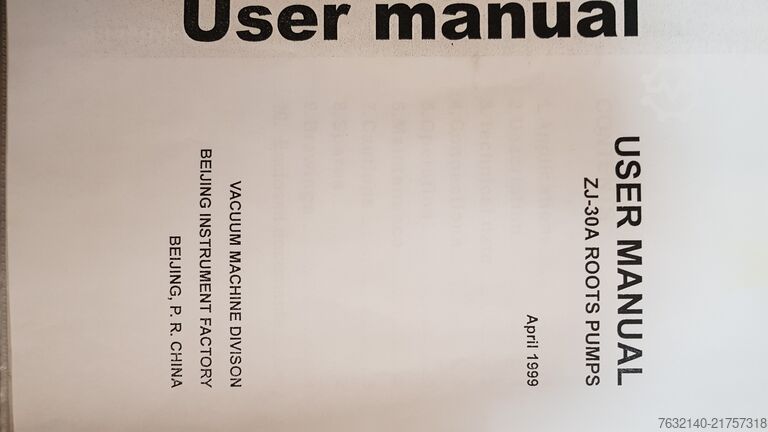 PVD Sputter kaplama tesisi JDS  Beijing Instruments JDS 800 Coater Magnetron PVD