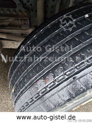 Plattewagen met zeil MERCEDES-BENZ Antos 1833 4x2 BL*Dautel DL1500s Hebebühne